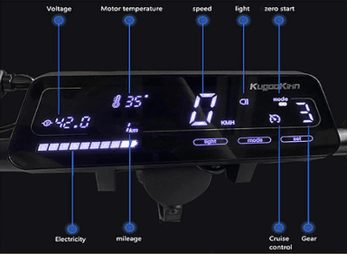 KuKirin G3 Older versions of the display
