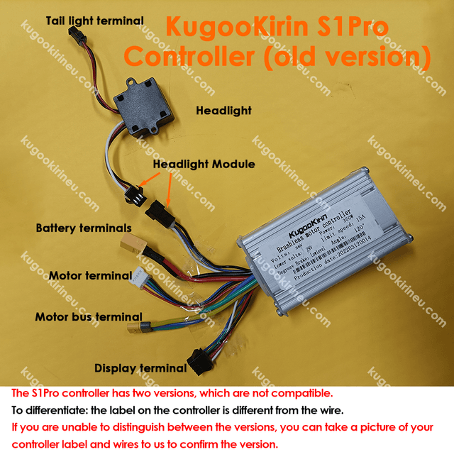 KuKirin S1 Pro Controller-Old Version