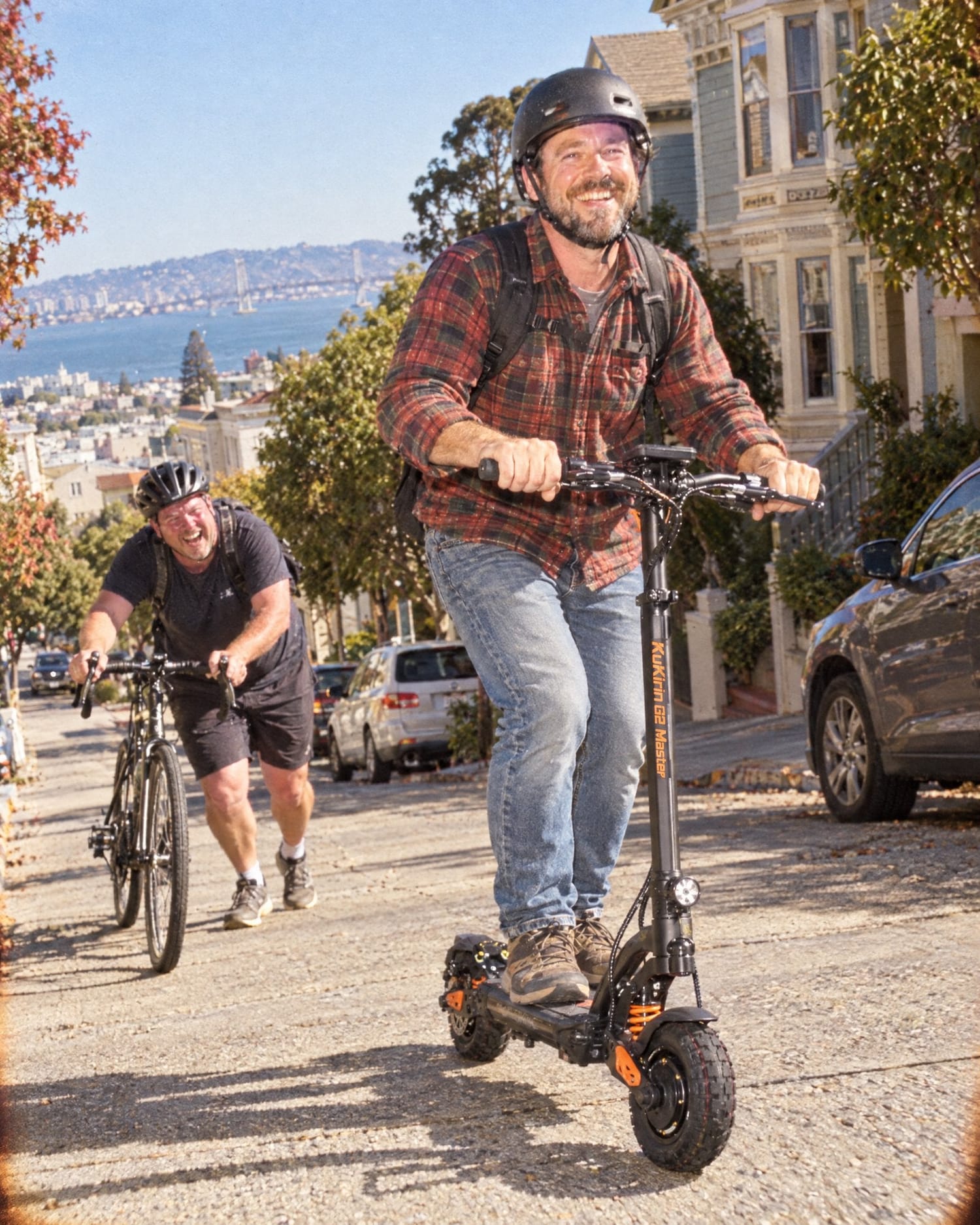 Riding the KuKirin G2 Master