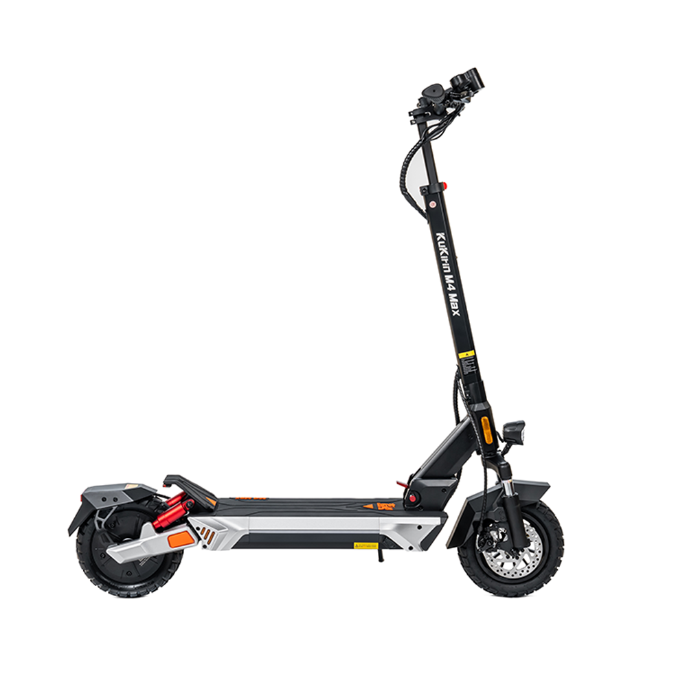 KuKirin M4 Max electric scooter, full side profile