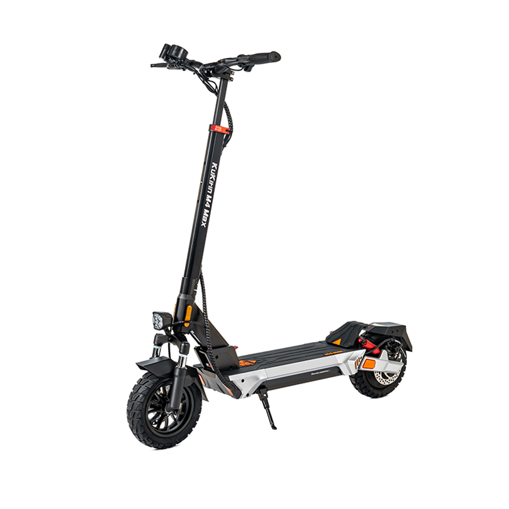KuKirin M4 Max electric scooter, front three-quarter view