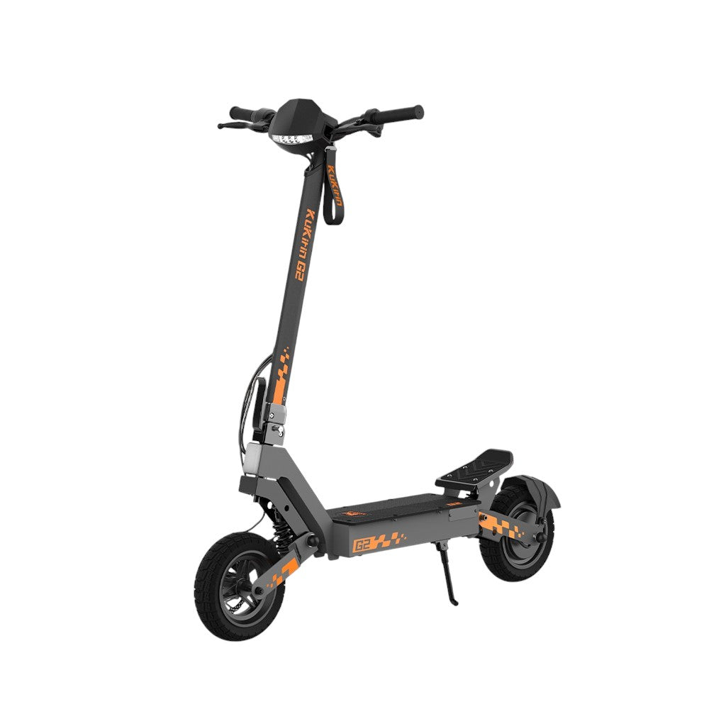 KuKirin G2 electric scooter, front three-quarter view