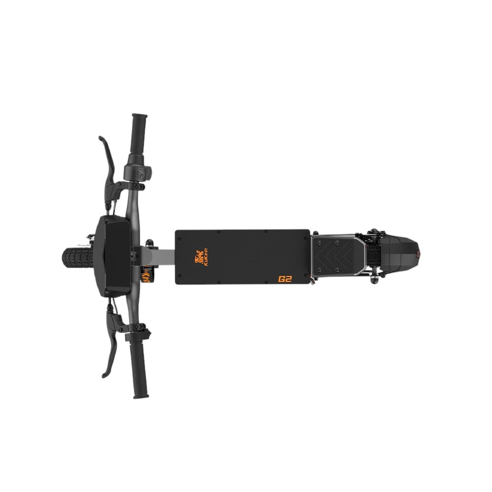 KuKirin G2 electric scooter viewed from above