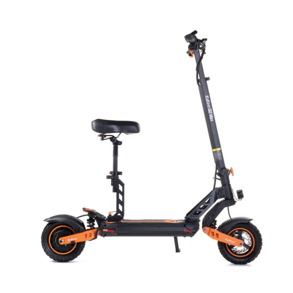 KuKirin G2 Max electric scooter with seat, full side profile
