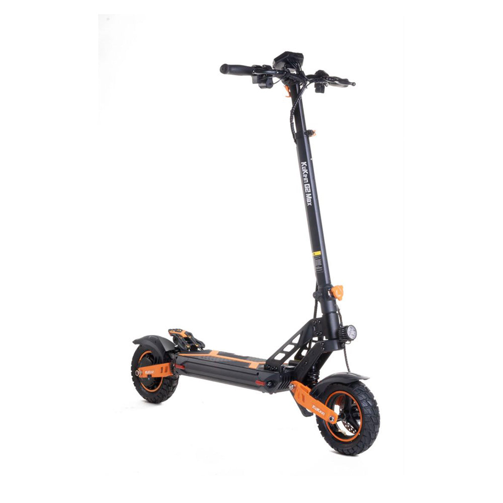 KuKirin G2 Max electric scooter, front three-quarter view