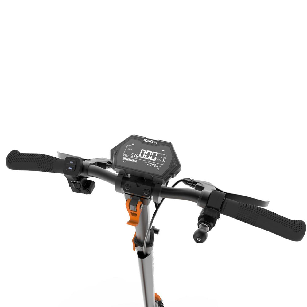 KuKirin G2 Max handlebar, display and rider controls