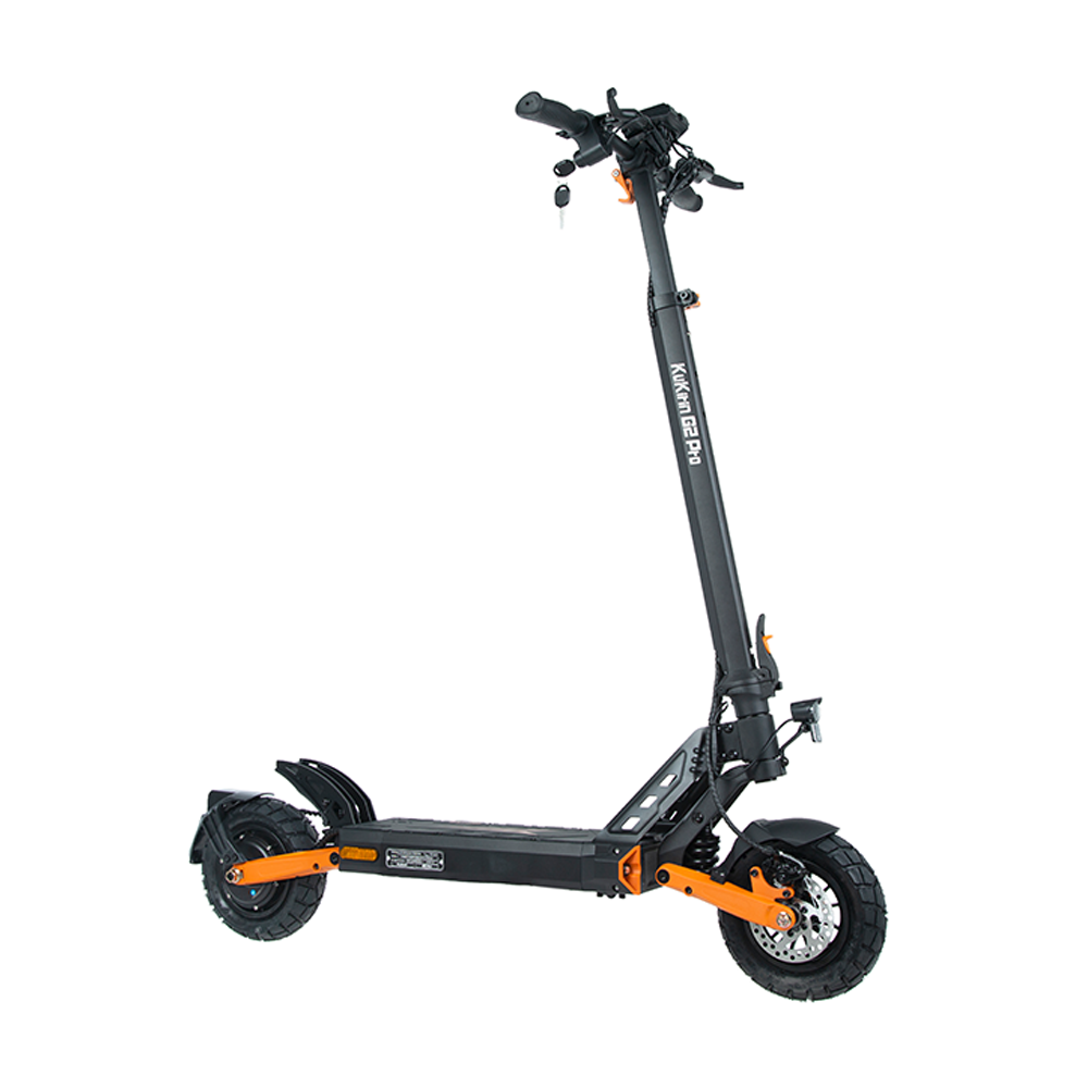 KuKirin G2 Pro VMP electric scooter, rear three-quarter view