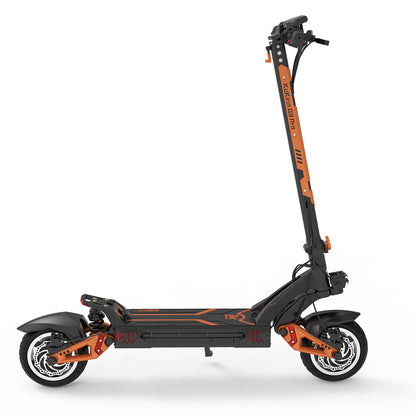 KuKirin G3 Pro electric scooter folded for storage