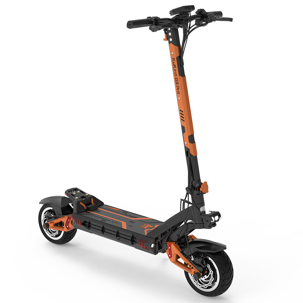 KuKirin G3 Pro handlebar, display and rider controls
