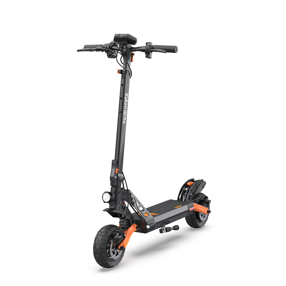 KuKirin G2 Pro electric scooter, front three-quarter view