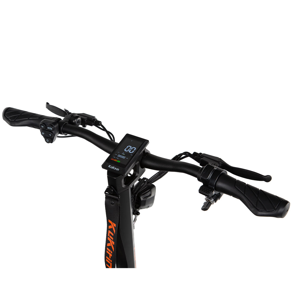 KuKirin T3 handlebar and rider controls