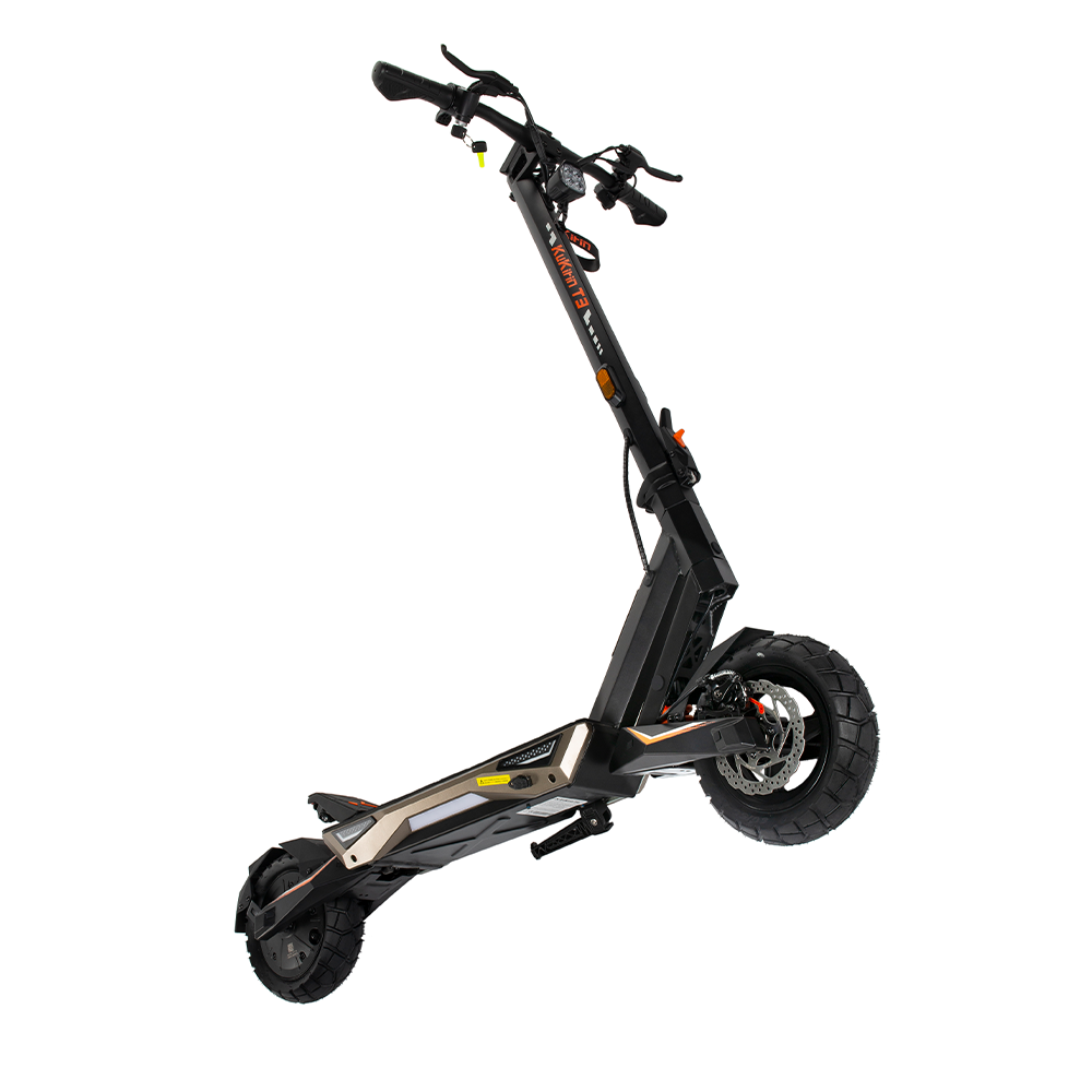 KuKirin T3 electric scooter, front three-quarter view