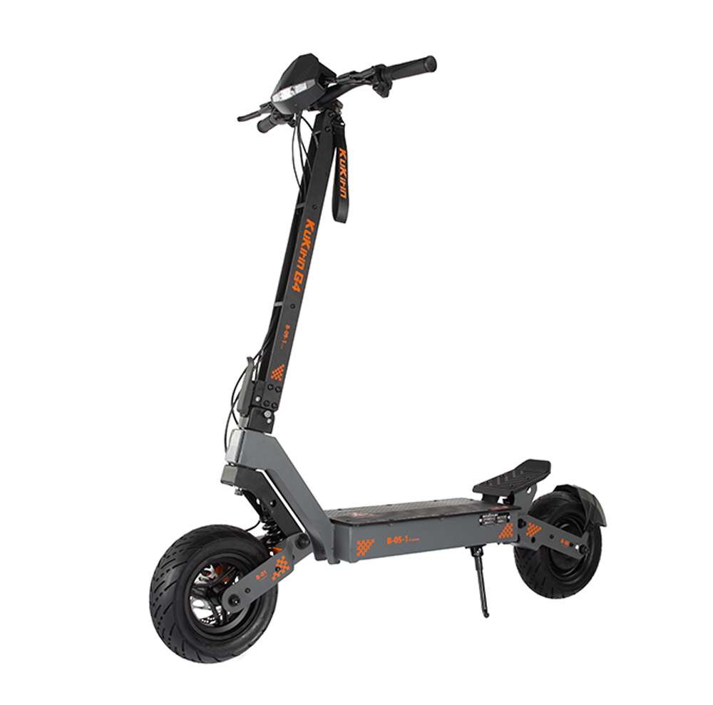 KuKirin G4 electric scooter, front three-quarter view