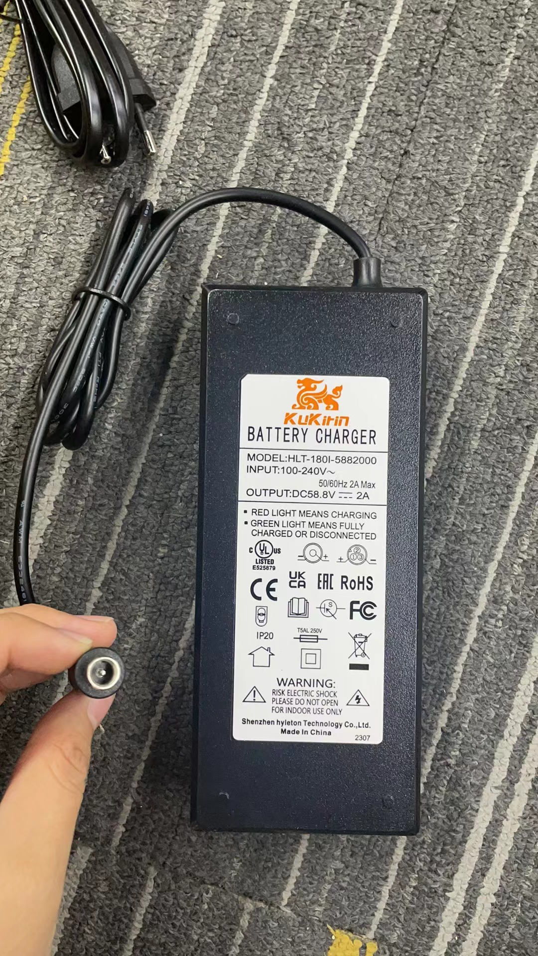 KuKirin G3 Pro Charger-A version(Plug single hole), product image 2 of 3