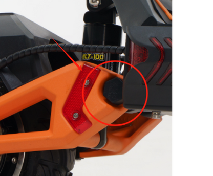 KuKirin G3 Pro Suspension Nut Cover, product image 2 of 2