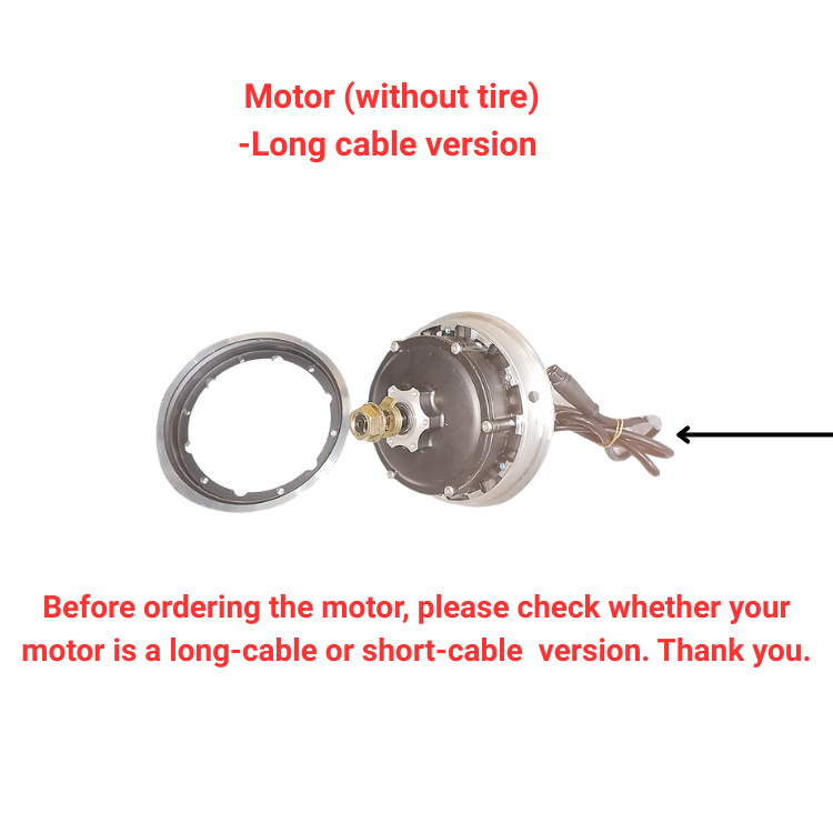 KuKirin G3 Pro Motor (without tire)-Long cable A version, product image 1 of 1