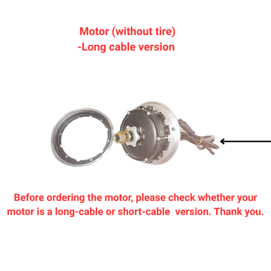 KuKirin G3 Pro Motor (without tire)-Long cable A version, product image 1 of 1