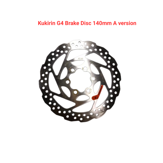 KuKirin G4 Brake Disc 140mm A version, product image 1 of 1