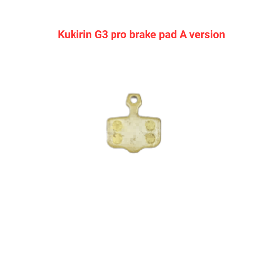 KuKirin G3 pro brake pad A version, product image 1 of 2
