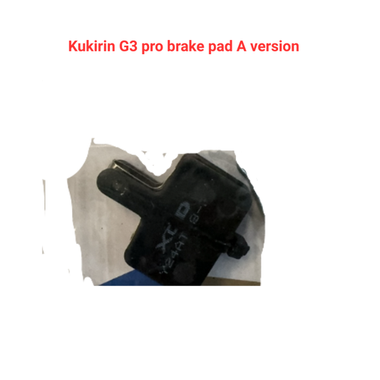 KuKirin G3 pro brake pad A version, product image 2 of 2