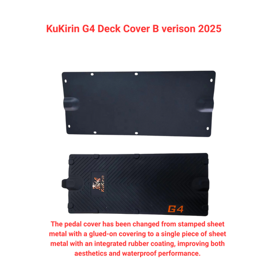 KuKirin G4 Rubber Deck Cover B Version 2025, product image 2 of 2