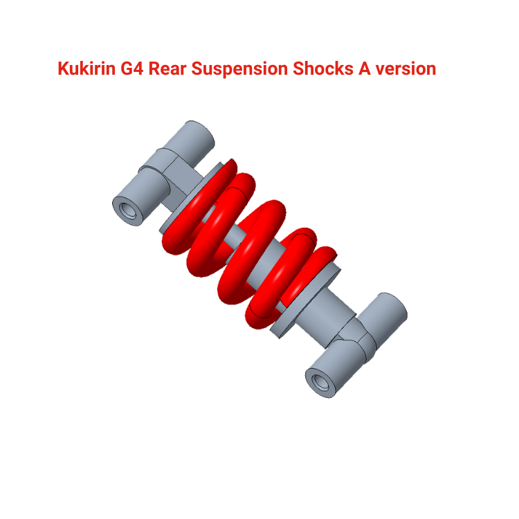 KuKirin G4 Rear Suspension Shocks, product image 1 of 1