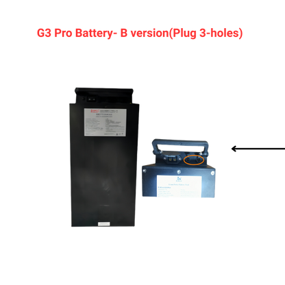 KuKirin G3 pro Battery- B version(Plug 3-holes), product image 1 of 2