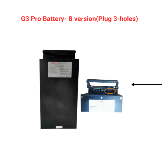KuKirin G3 pro Battery- B version(Plug 3-holes), product image 1 of 2