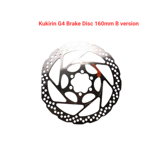 KuKirin G4 Brake Disc 160mm B version, product image 1 of 1