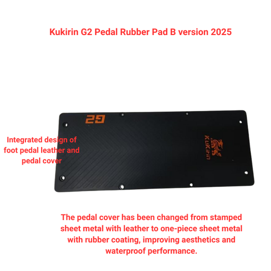 KuKirin G2 pedal cover B version 2025, product image 1 of 1