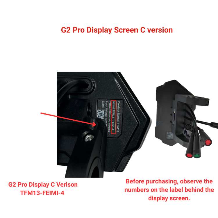 KuKirin G2 Pro Display Screen C version, product image 1 of 1