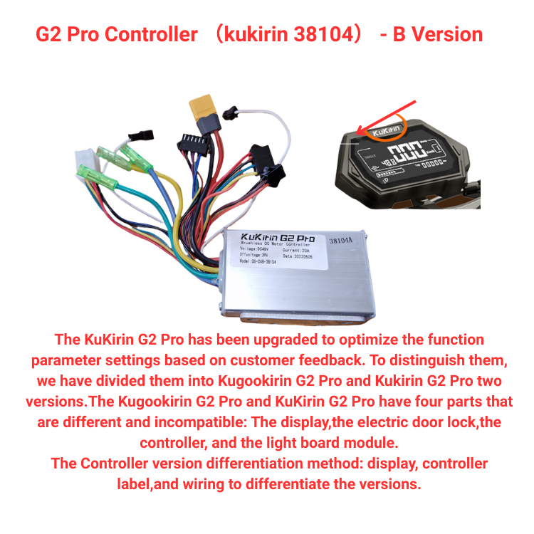 KuKirin G2 Pro Controller (KuKirin 38104) - B Version, product image 1 of 2