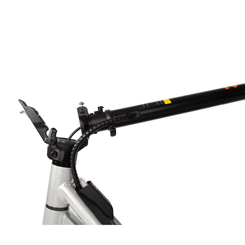 Front and rear suspension layout on the KuKirin A1