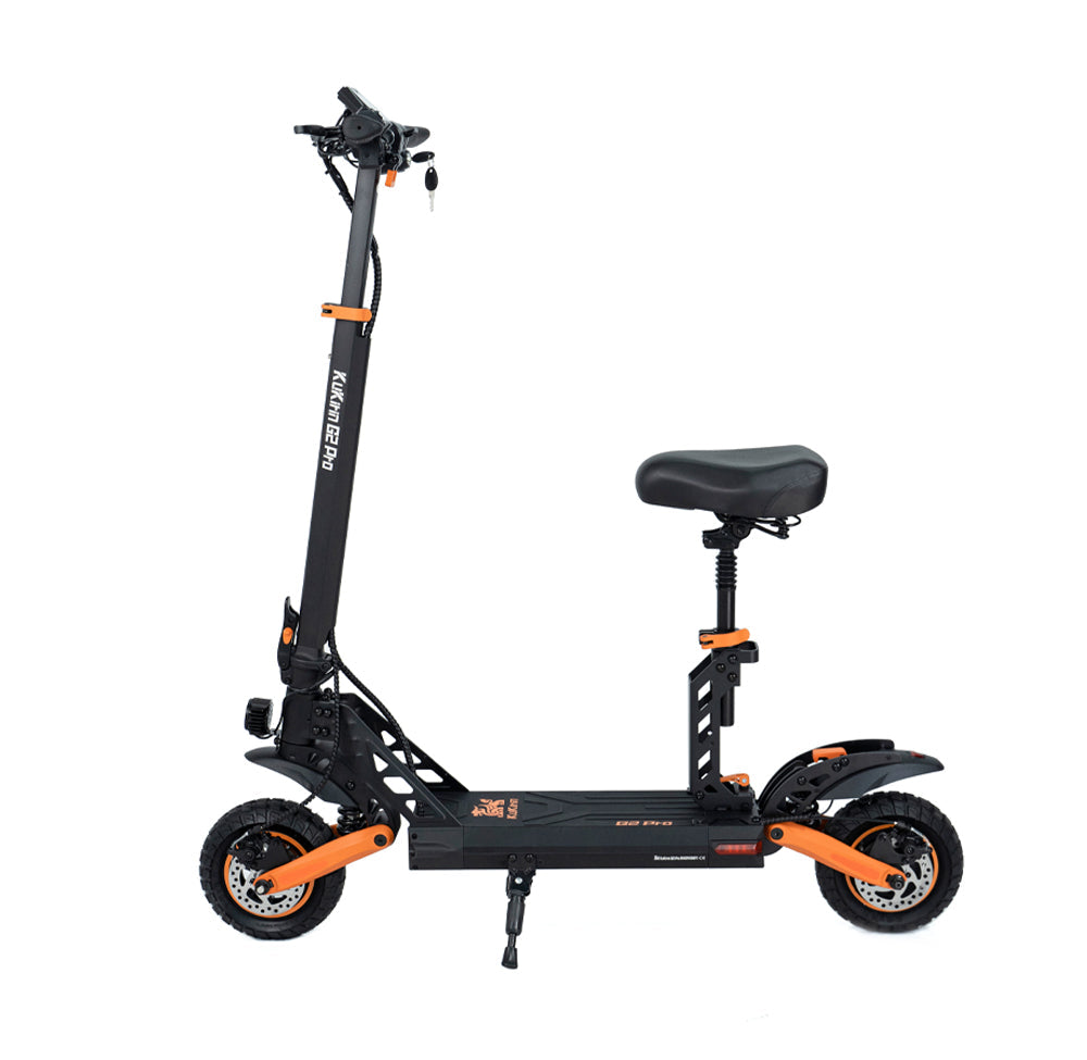 Full view of the KuKirin G2 Pro electric scooter