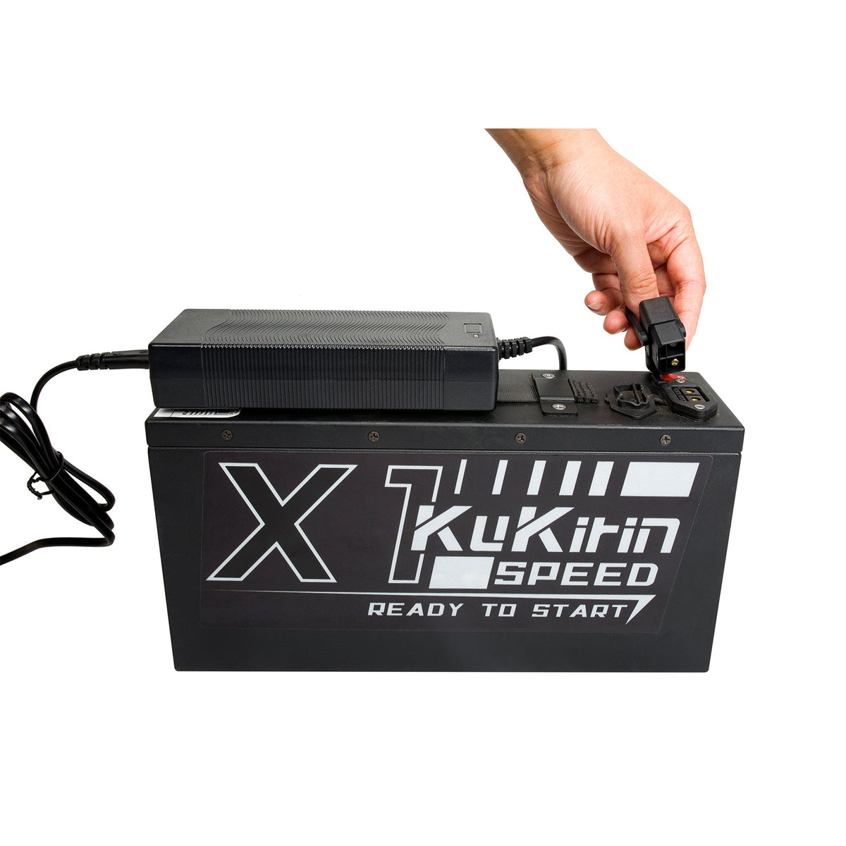 Removable battery and charger for the KuKirin X1